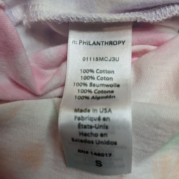 Philanthropy NEW Istanbul tie dye thing bodysuit tank pastel soft casual beach - Picture 5 of 8